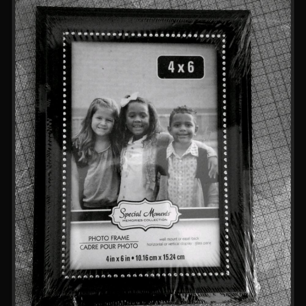 4x6 photo frame home decor special moments wall mount or easel back glass pane